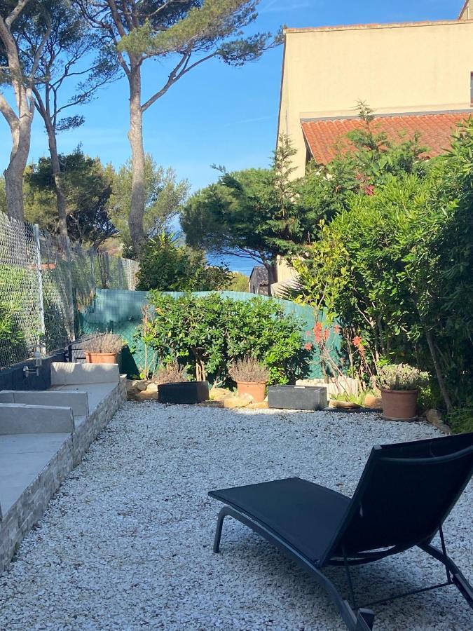 Logement Entier T2 Climatise, Parking Gratuit, Jardin, Plage A 2Min A Pied Sanary-sur-Mer Exteriör bild
